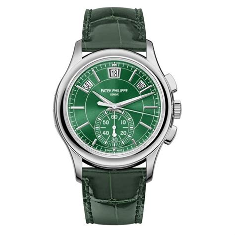 patek philippe platinum and honey comb green|Patek Philippe .